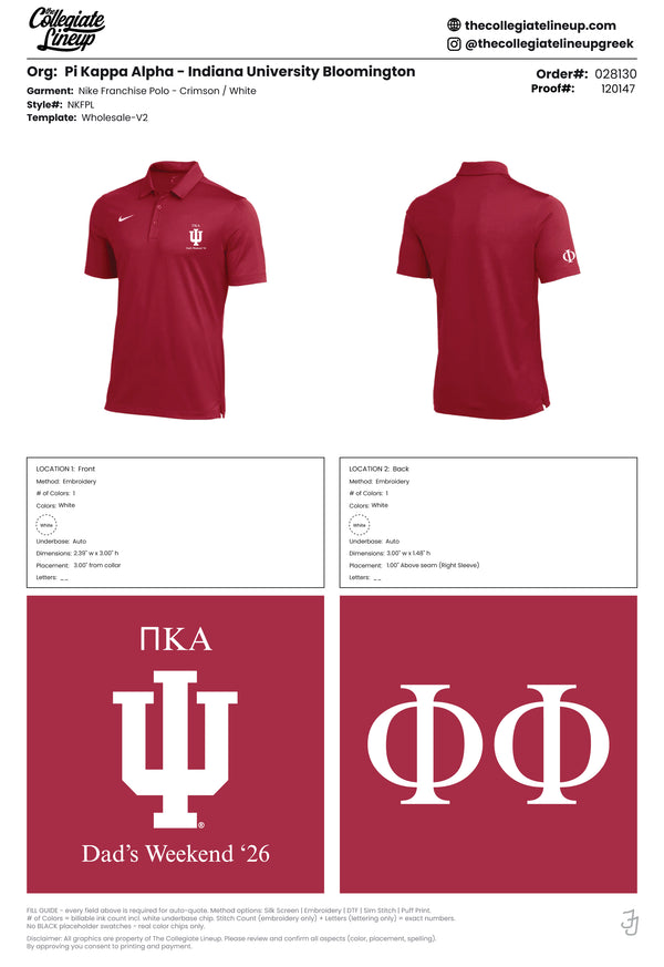 Pi Kappa Alpha Indiana University Bloomington #28130