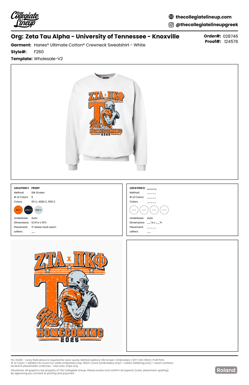 UNISEX ULTIMATE COTTON® CREWNECK SWEATSHIRT - F260 — White