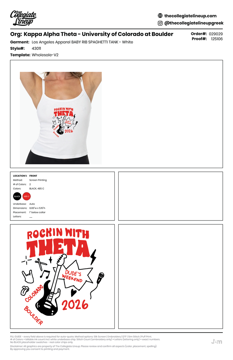 BABY RIB SPAGHETTI TANK — White