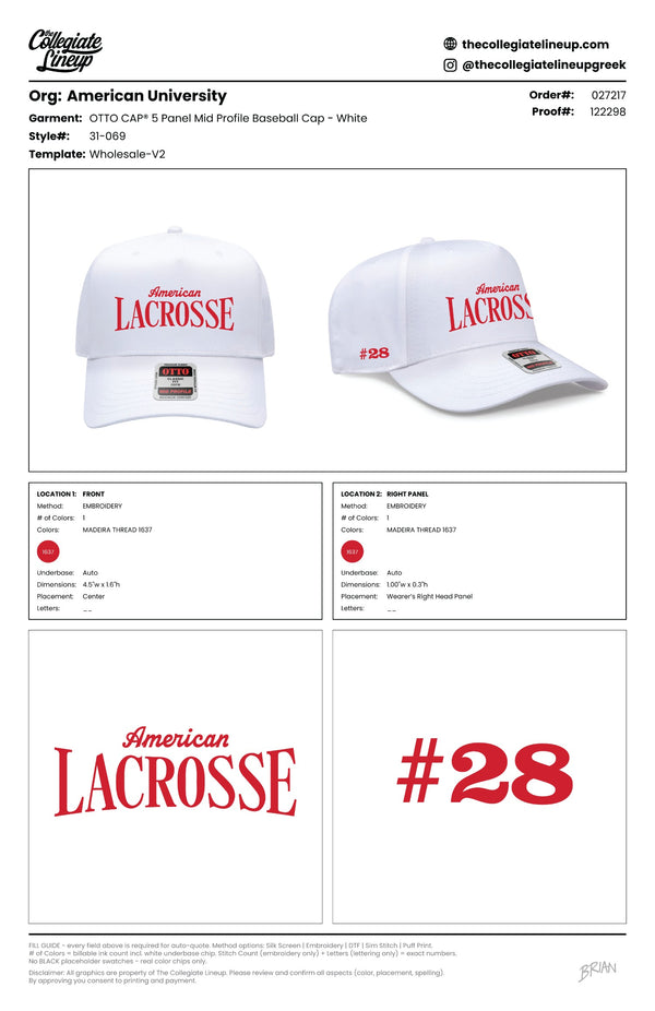 University of Arizona #27217 (Individual Shipping)