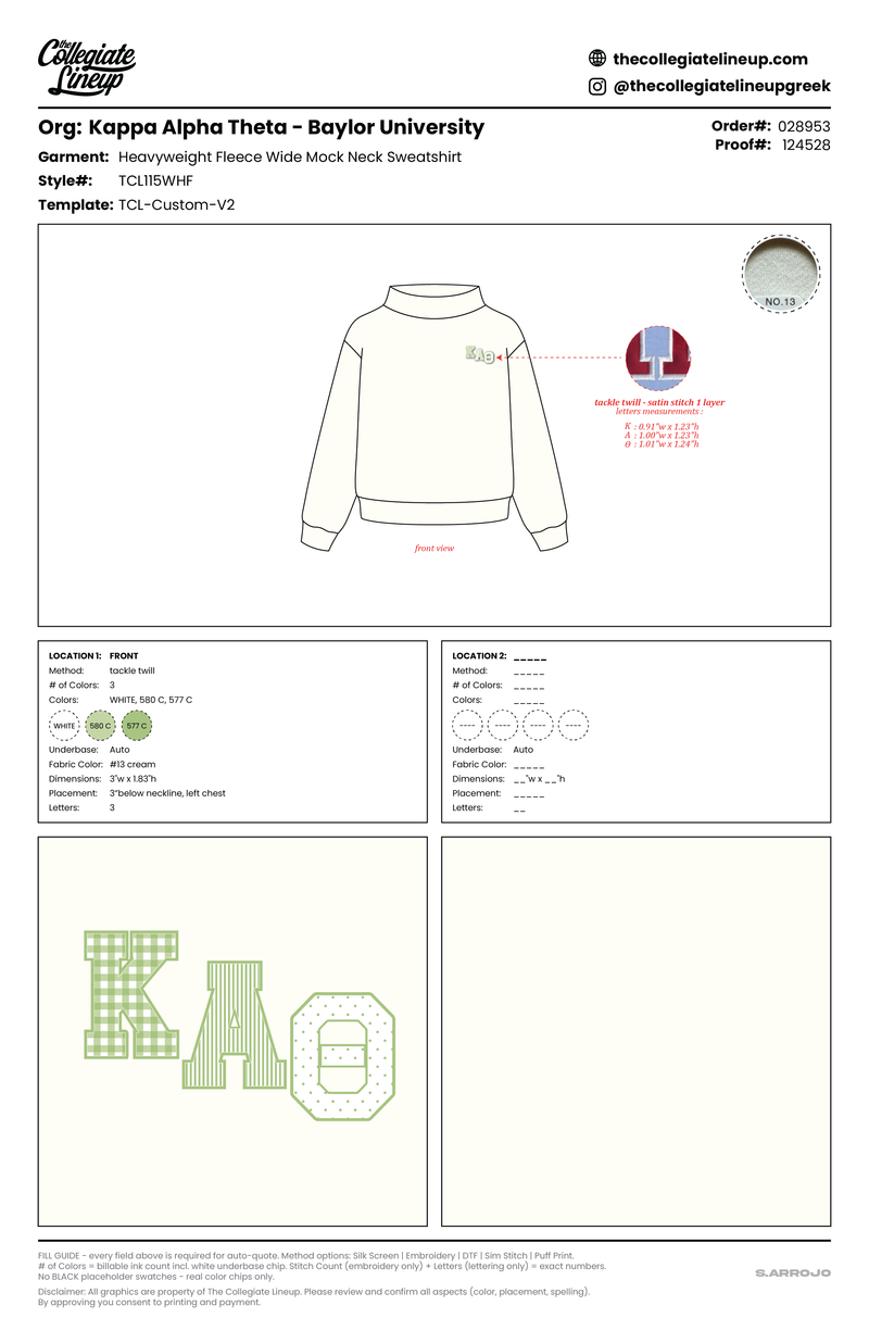 HEAVYWEIGHT FLEECE WIDE MOCK NECK