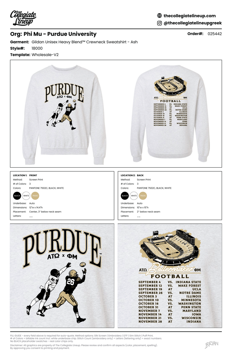 Phi Mu Purdue University #25442