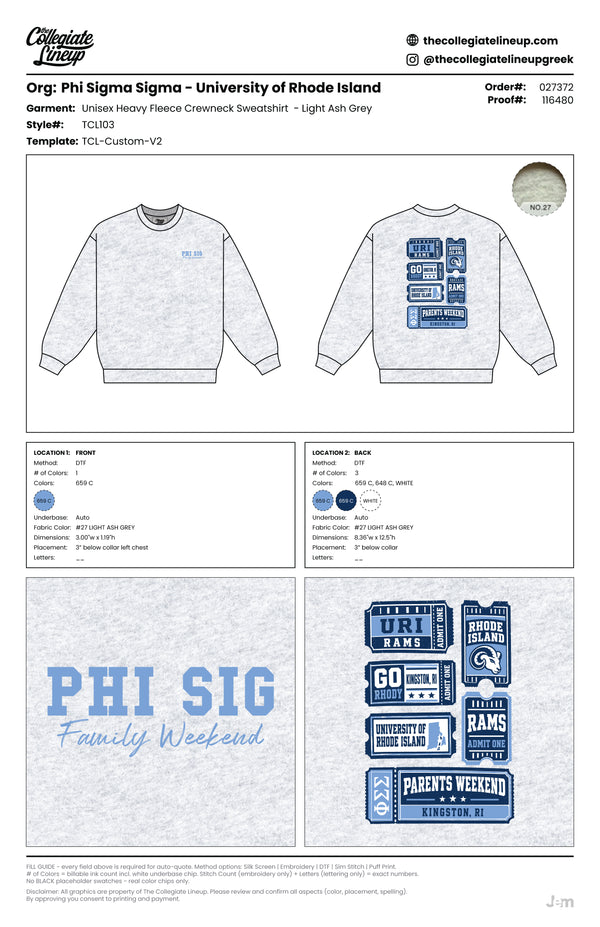 Phi Sigma Sigma University of Rhode Island #27372