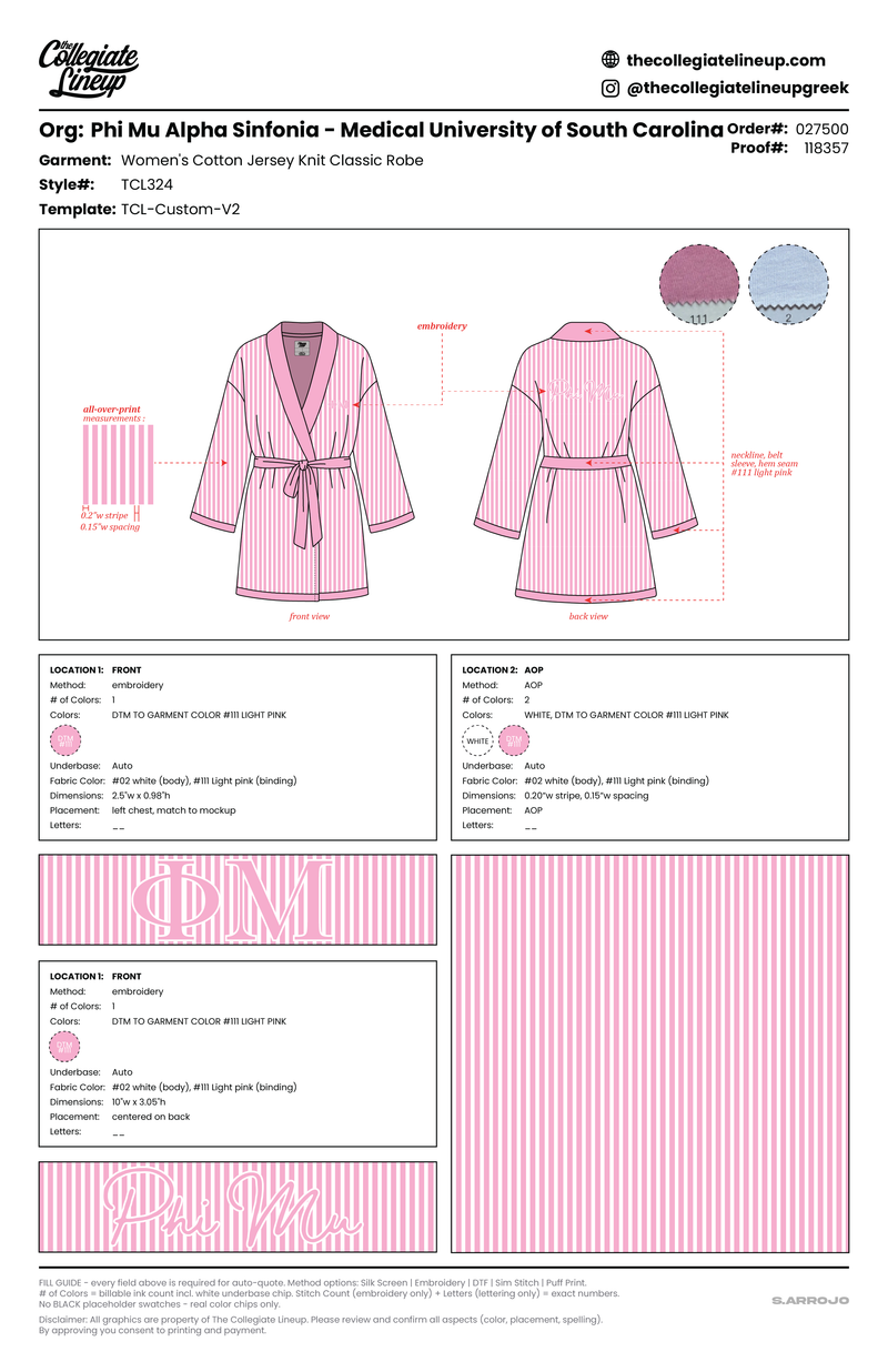 WOMEN'S COTTON JERSEY KNIT CLASSIC ROBE