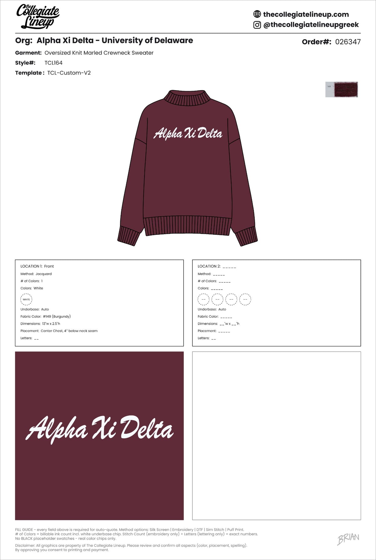 Alpha Xi Delta University of Delaware #26347