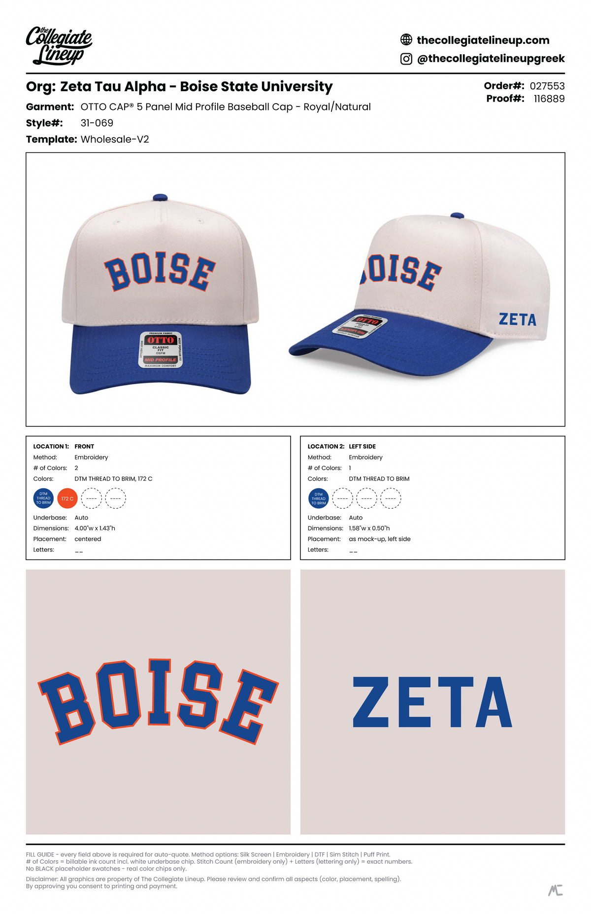 Zeta Tau Alpha Boise State University #27553