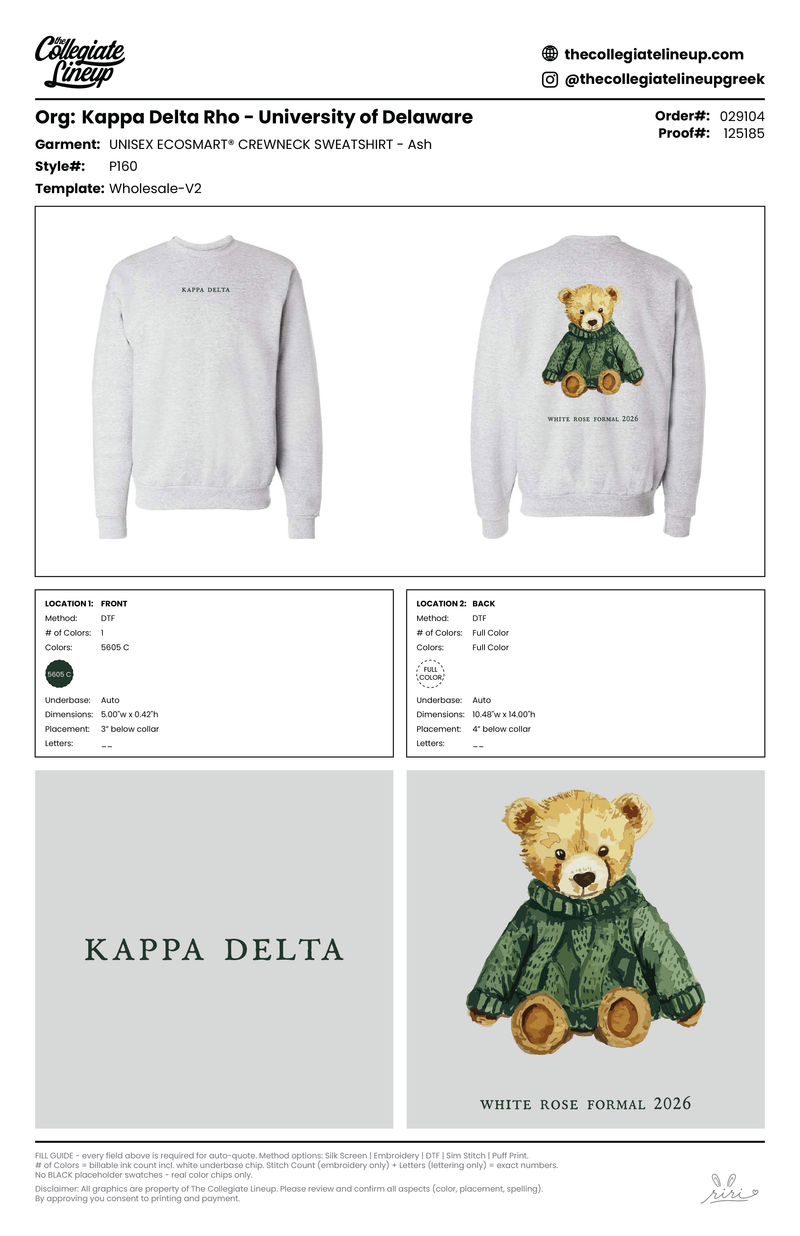 UNISEX ECOSMART® CREWNECK SWEATSHIRT — Ash