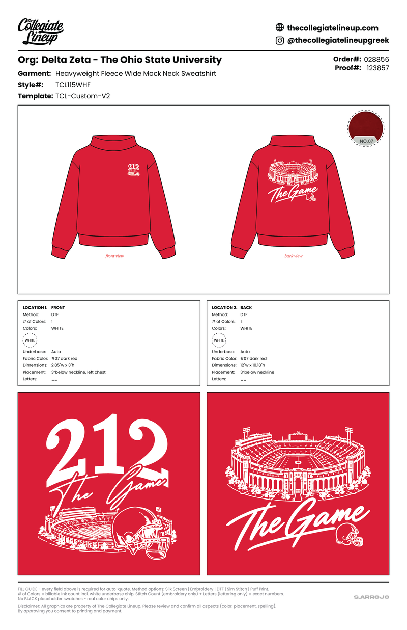 HEAVYWEIGHT FLEECE WIDE MOCK NECK