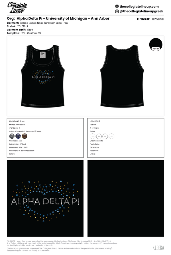 Alpha Delta Pi University of Michigan - Ann Arbor #25656