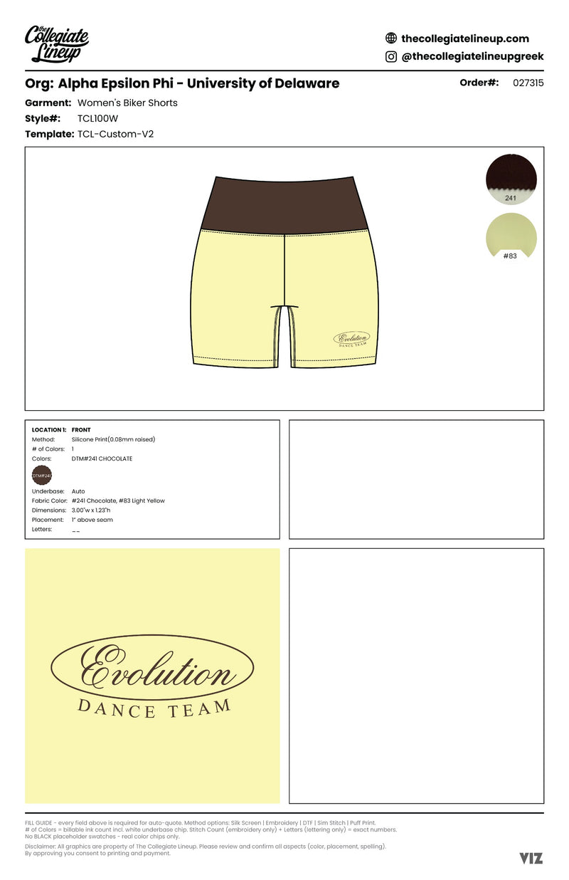 Org: Evolution Dance University of Delaware #27315