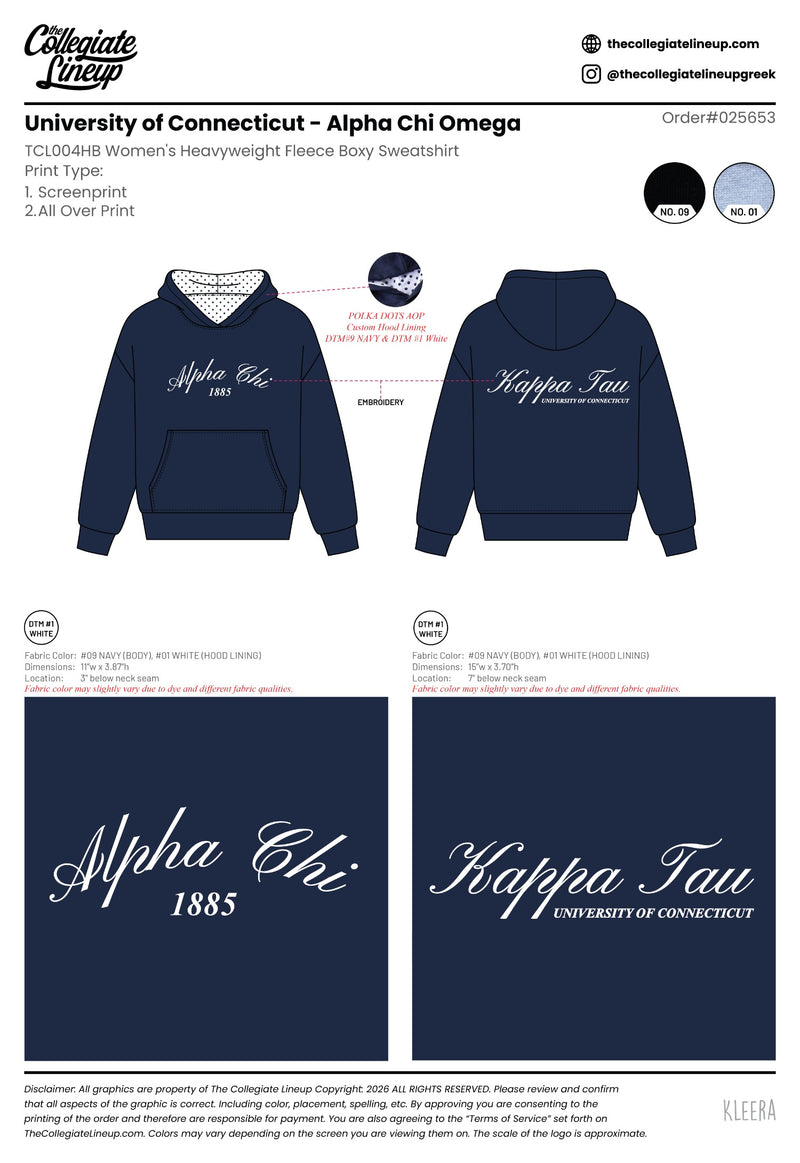 Alpha Chi Omega University of Connecticut #25653