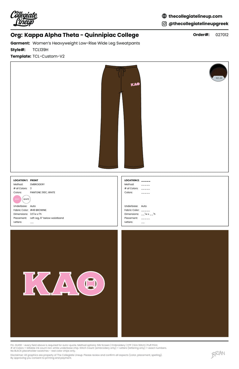 Kappa Alpha Theta Quinnipiac College #27012