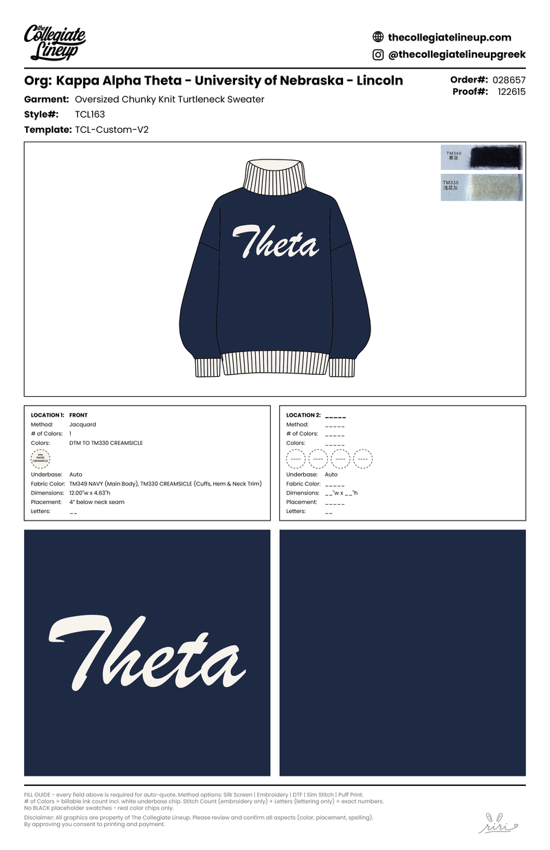 OVERSIZED CHUNKY KNIT TURTLENECK SWEATER