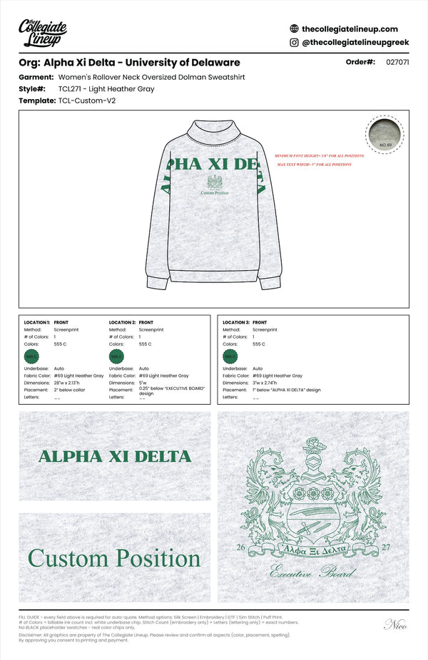 Alpha Xi Delta University of Delaware #27071