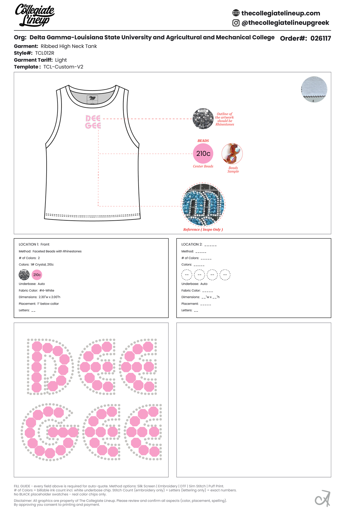 Delta Gamma #26117
