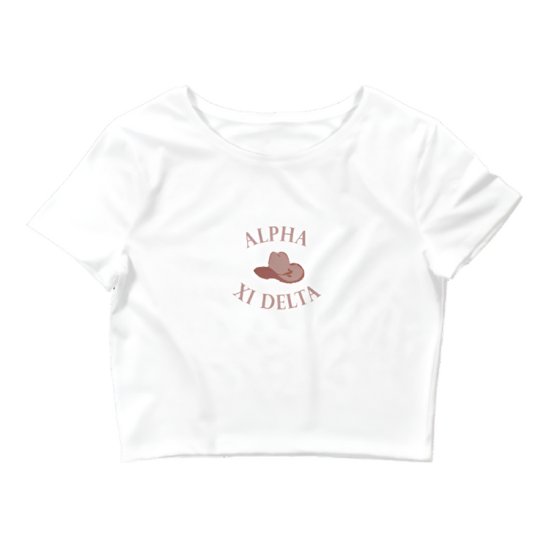 Yeehaw Crop Tee