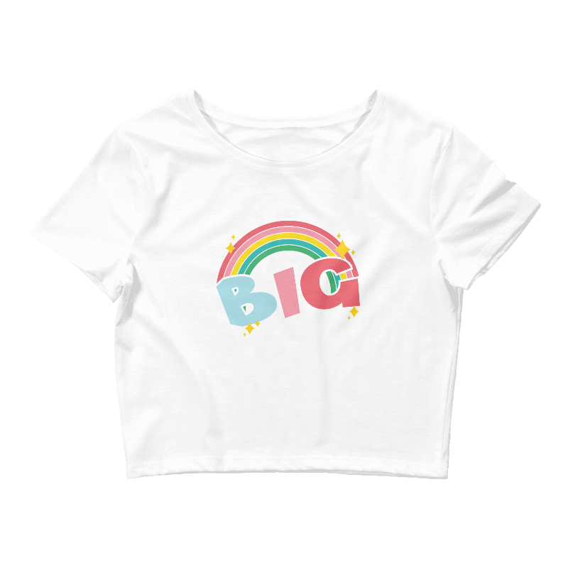 Rainbow Connection Fam Crop Tee