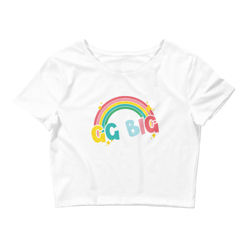 Rainbow Connection Fam Crop Tee