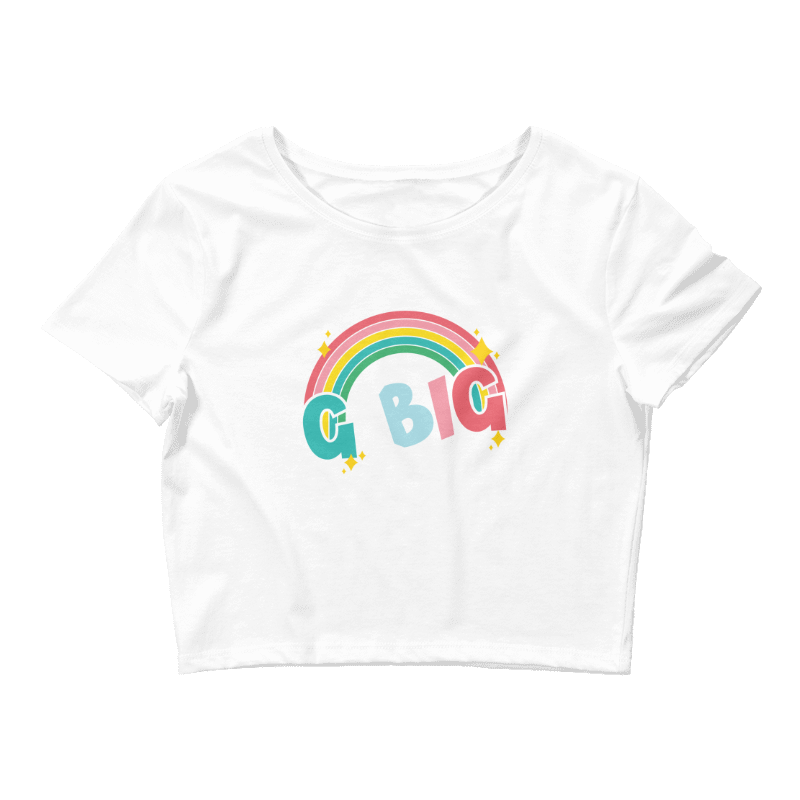 Rainbow Connection Fam Crop Tee