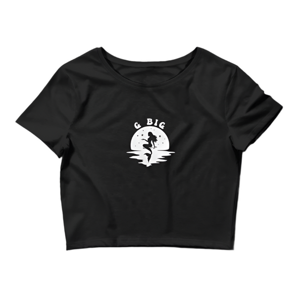 Mermaid Fam Crop Tee