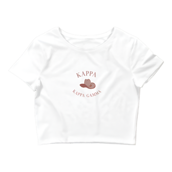 Yeehaw Crop Tee