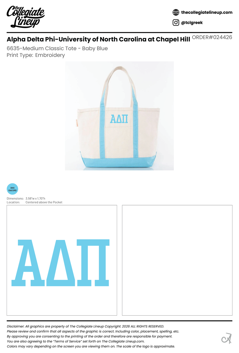 Alpha Delta Phi University of North Carolina at Chapel Hill #24426 wholesale