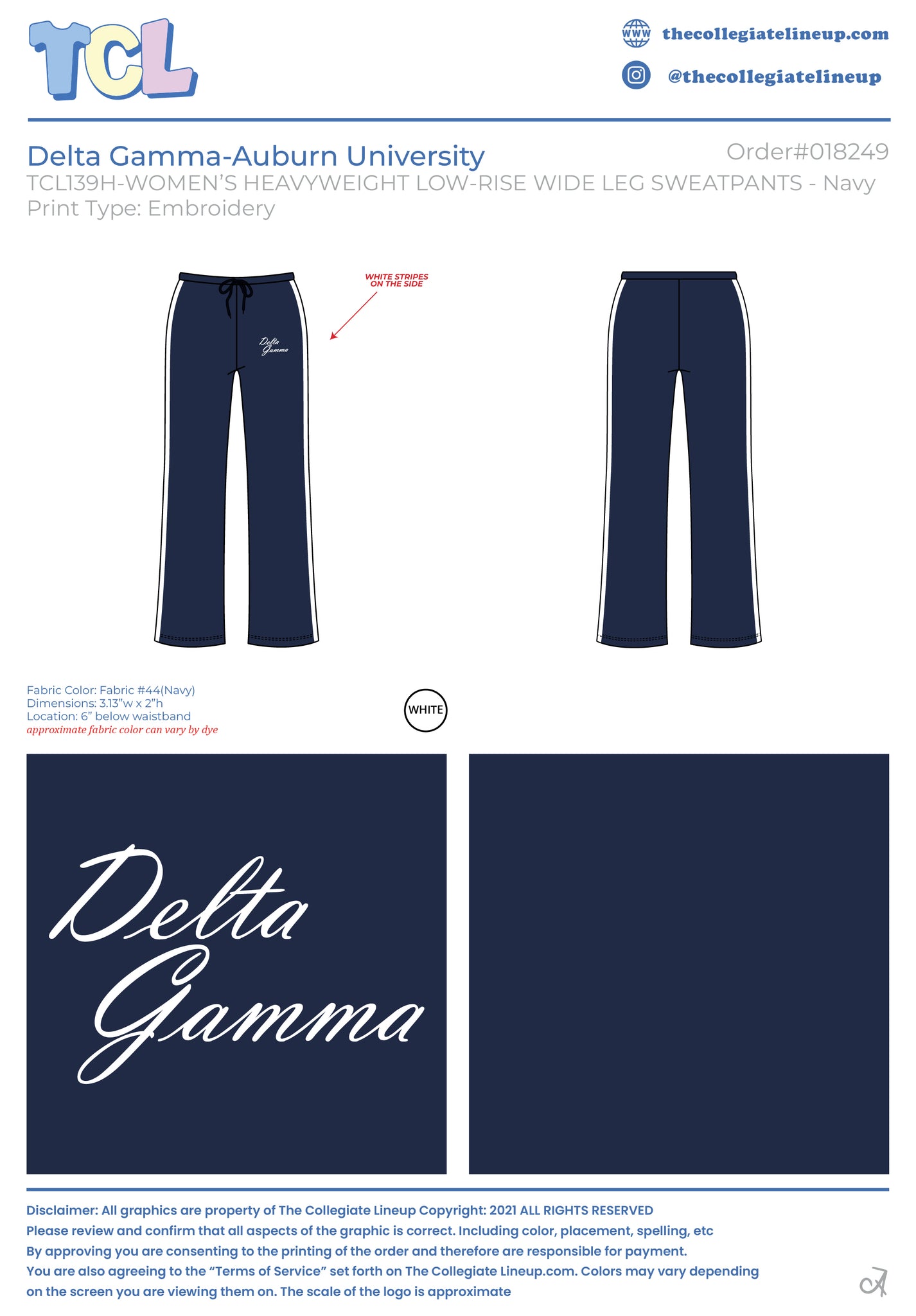 Delta Gamma  Auburn University  #18249