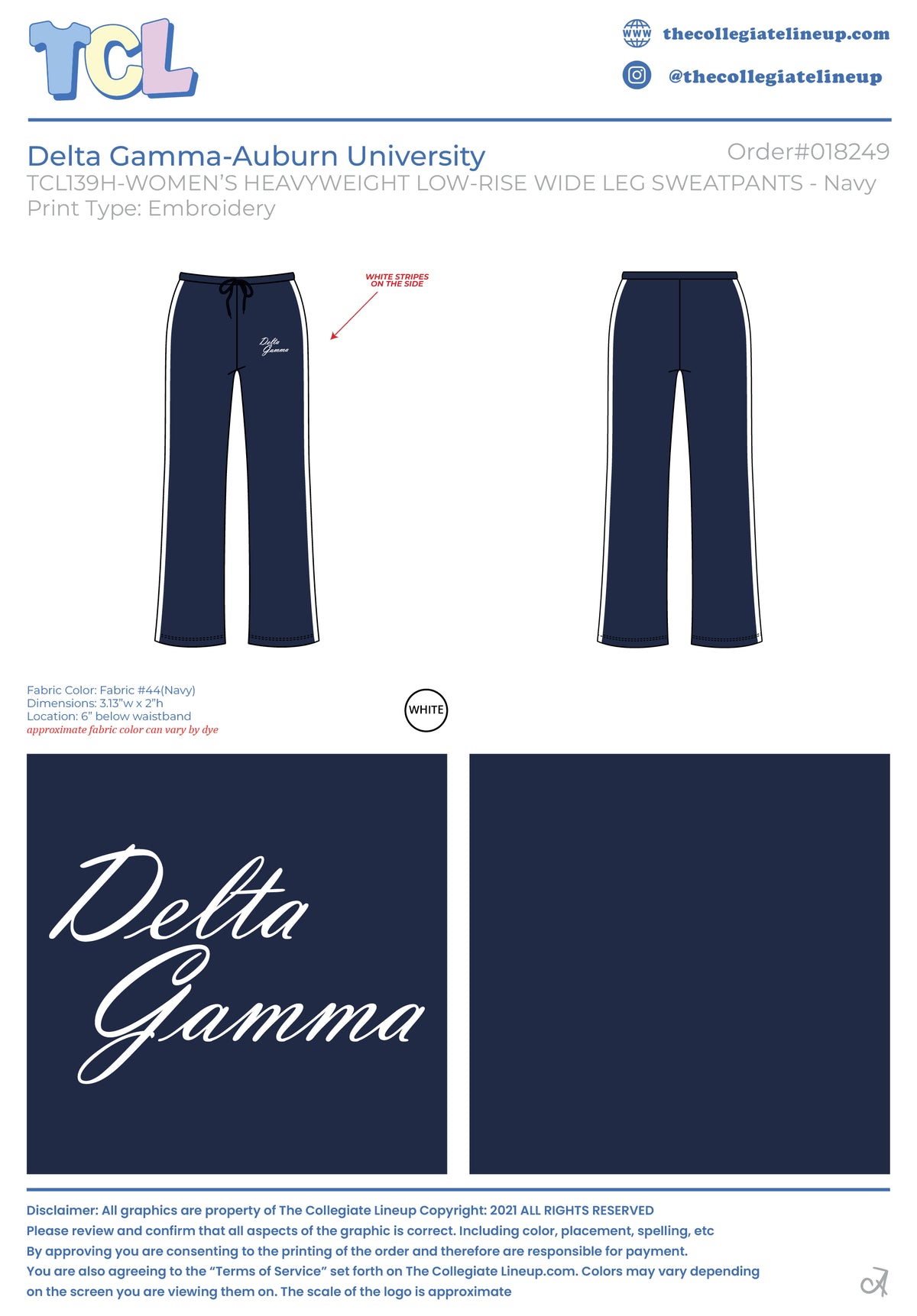Delta Gamma  Auburn University  #18249