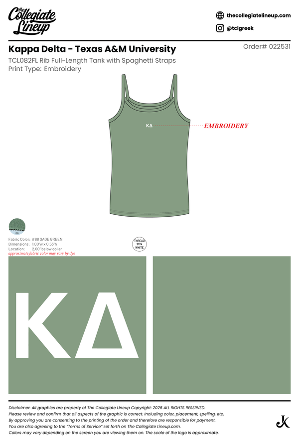 Kappa Delta Rho Texas A&M University #22531