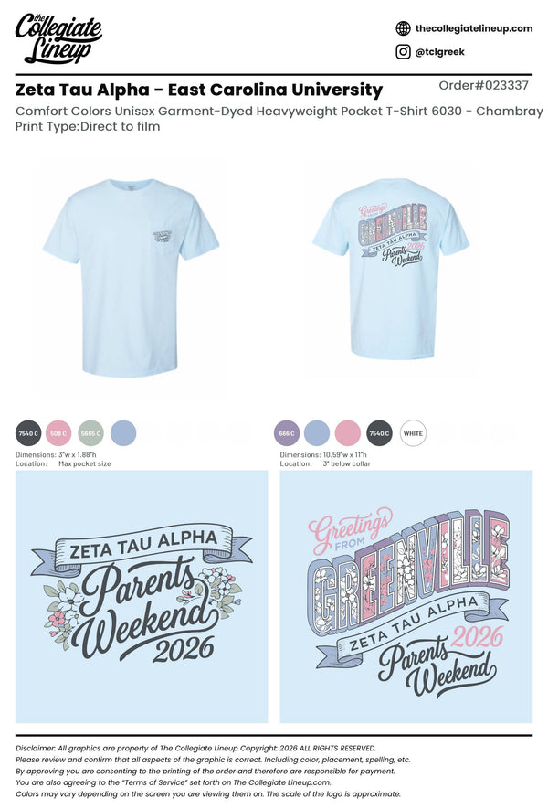 Zeta Tau Alpha East Carolina University #23337