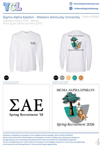 Sigma Alpha Epsilon Western Kentucky University #20561