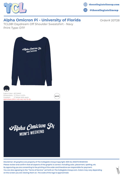 Alpha Omicron Pi University of Florida #20728