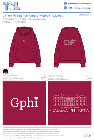 Gamma Phi Beta University of Missouri - Columbia #20924