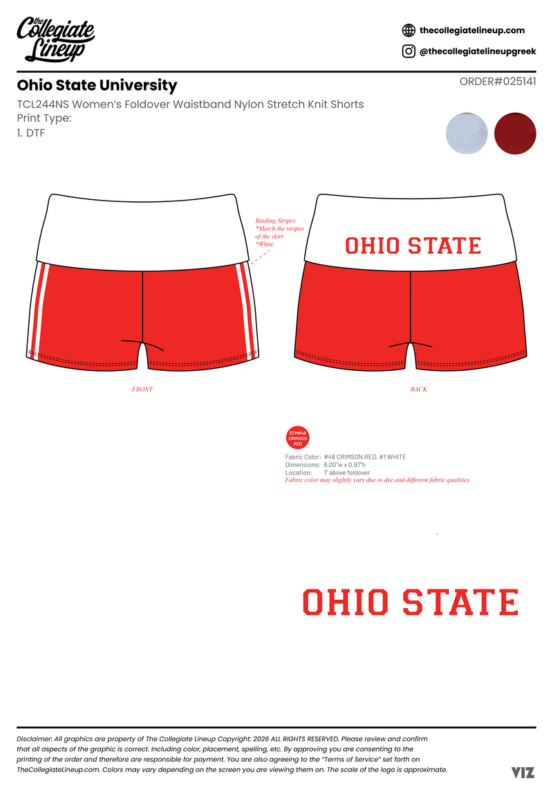 Ohio State University #25141