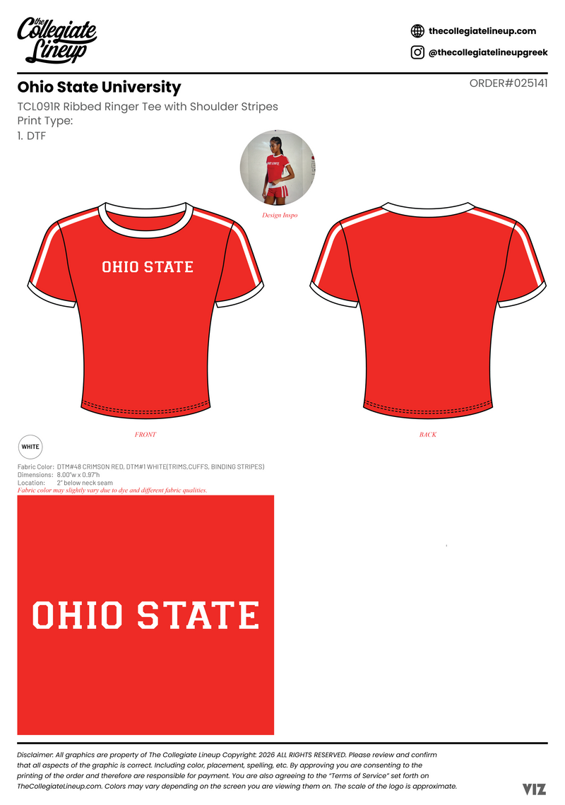 Ohio State University #25141