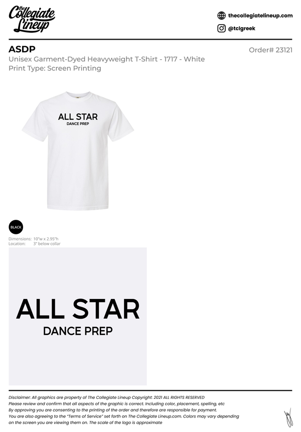 ASDP MERCH #24330 Tee Individual Shipping