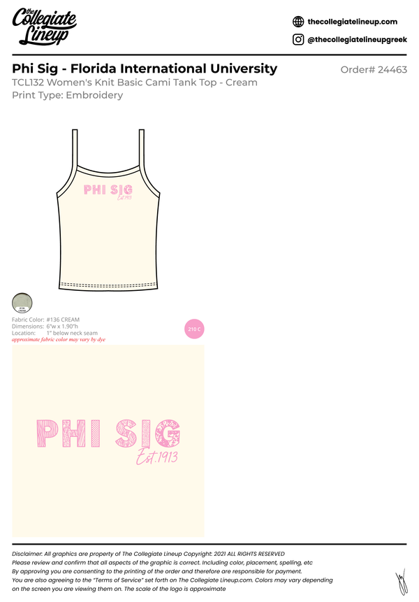 Phi Sig Florida International University #24463