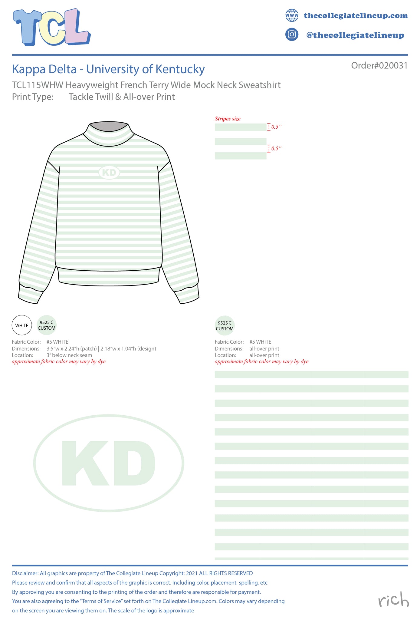 University of Kentucky  #20031