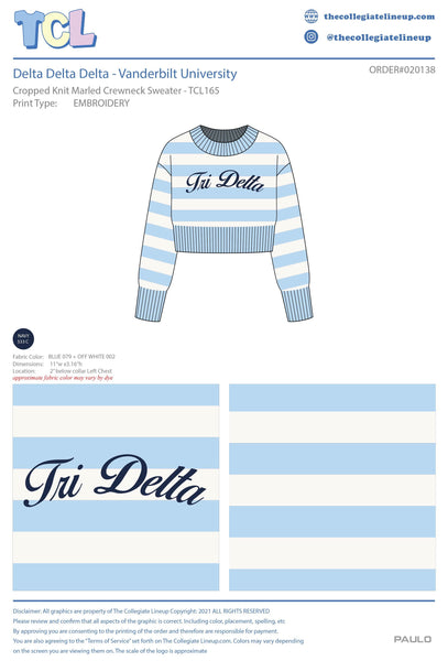 Delta Delta Delta  Vanderbilt University  #20138