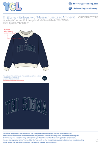 Tri Sigma University of Massachusetts at Amherst #20315