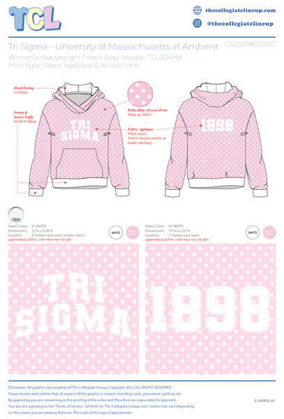 Tri Sigma University of Massachusetts at Amherst #20357