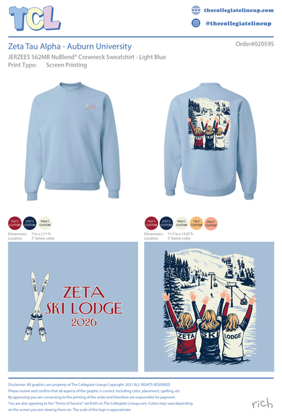 Zeta Tau Alpha Auburn University #20595