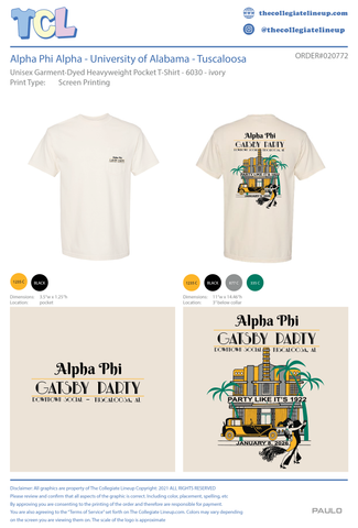 Alpha Phi Alpha University of Alabama - Tuscaloosa #20772