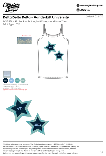 Delta Delta Delta Vanderbilt University #22470