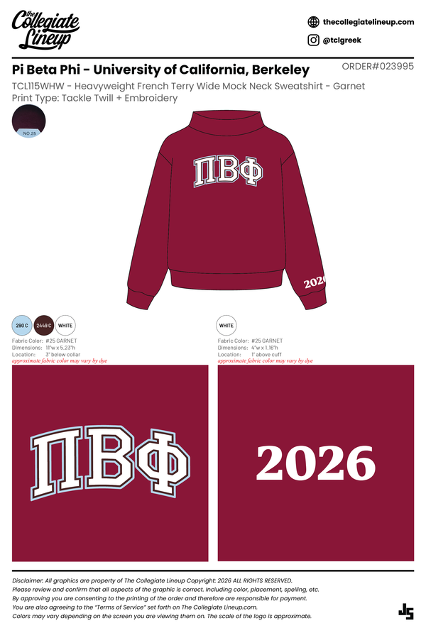 Pi Beta Phi University of California, Berkeley #23995