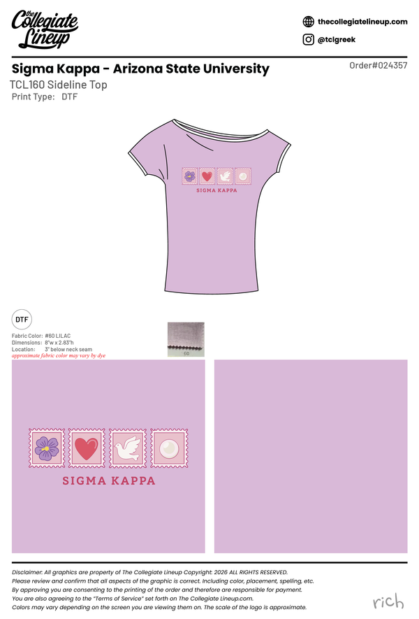 Sigma Kappa Arizona State University #24357