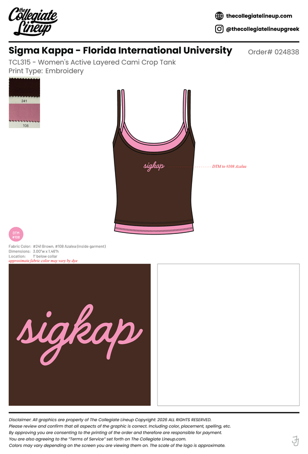Sigma Kappa Florida International University #24838