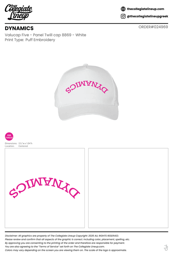 DD hats #24969 Individual Shipping
