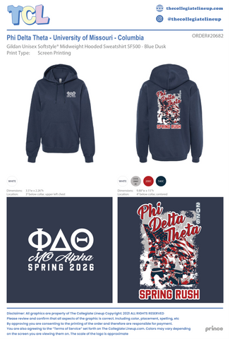 Phi Delta Theta University of Missouri - Columbia #20682