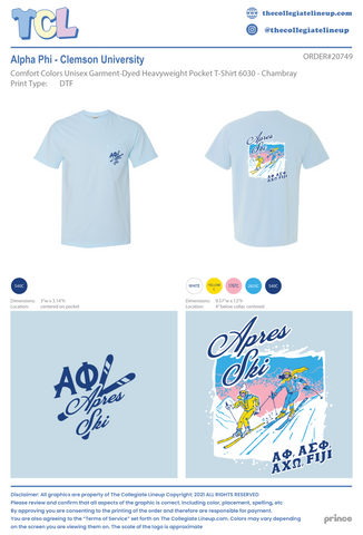 Alpha Phi Clemson University #20749